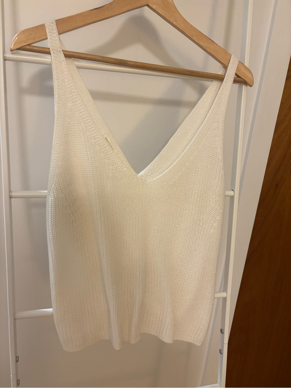 Gentle Fawn Cream V-Neck Knit Tank